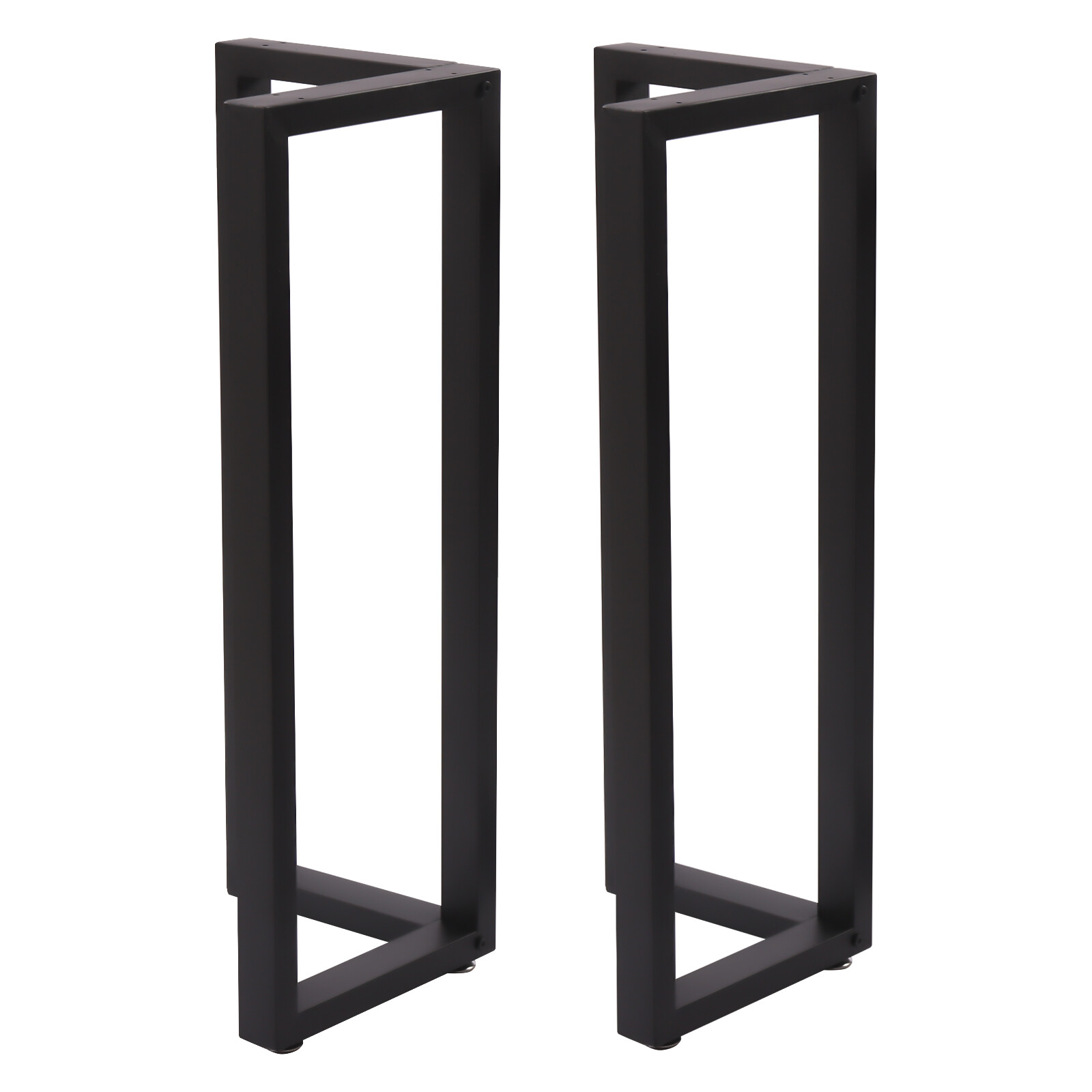 35 Inch Industrial Table Leg Metal V-shape Frame Leg 2pcs for Coffee Table/Bench