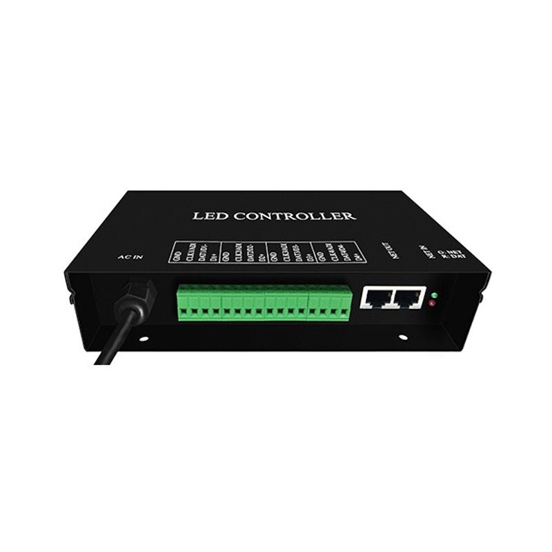 LED Full Color Controller H801RC 8 Port Support Connection w/ TTL/ DMX512 Signal