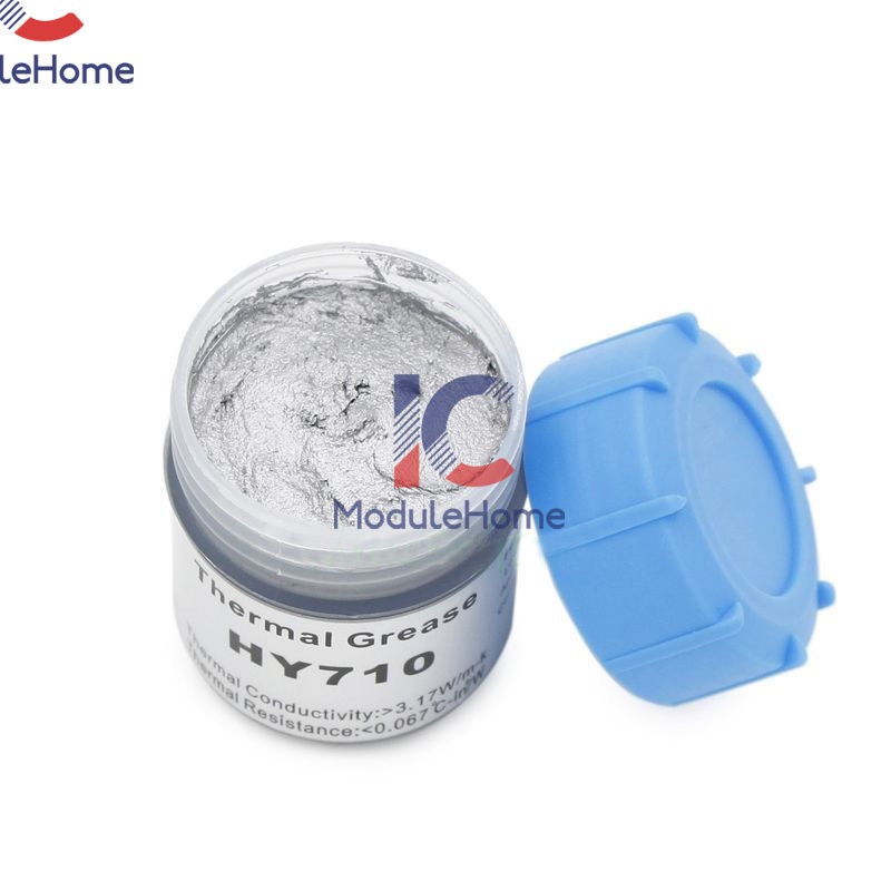 10PCS Silver 10g Thermal Grease Paste Compound Chipset Cooling For GPU CPU HY710