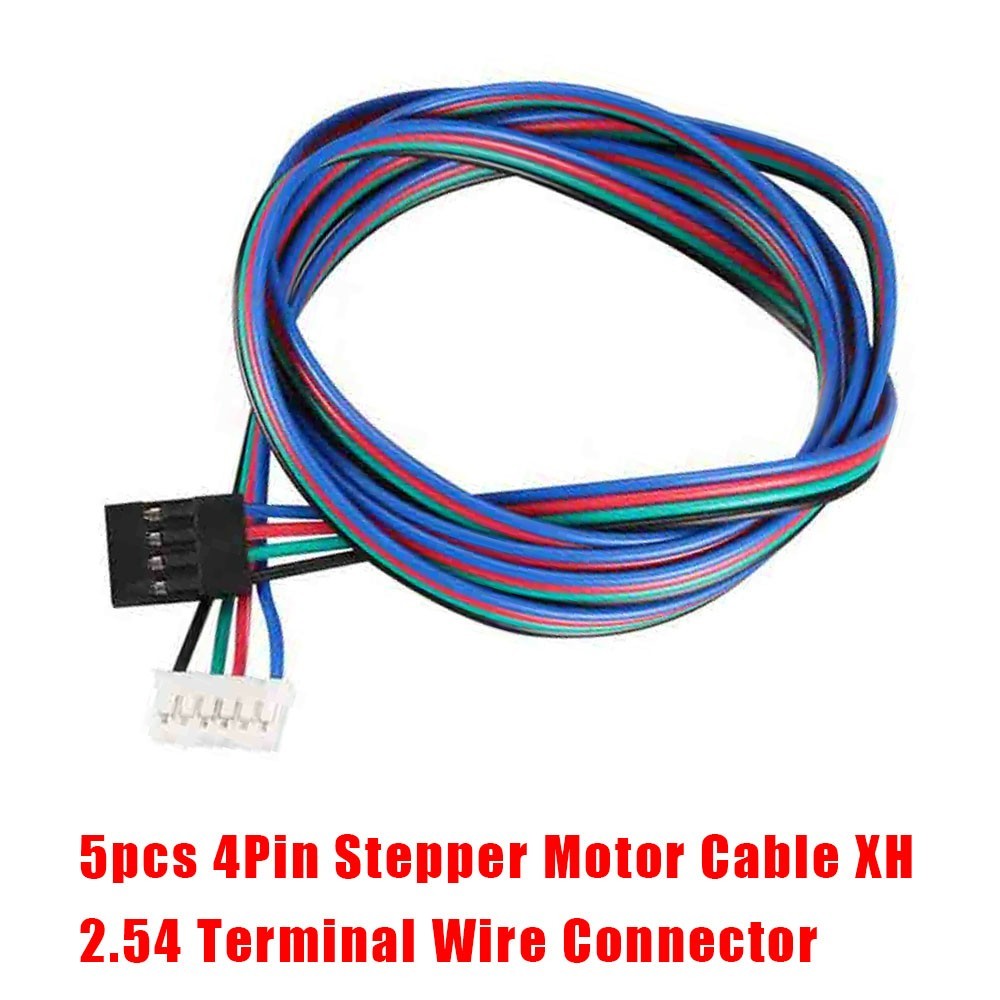 4Pin Connector Stepper Cable Terminal Wire Accessory Parts Replacement