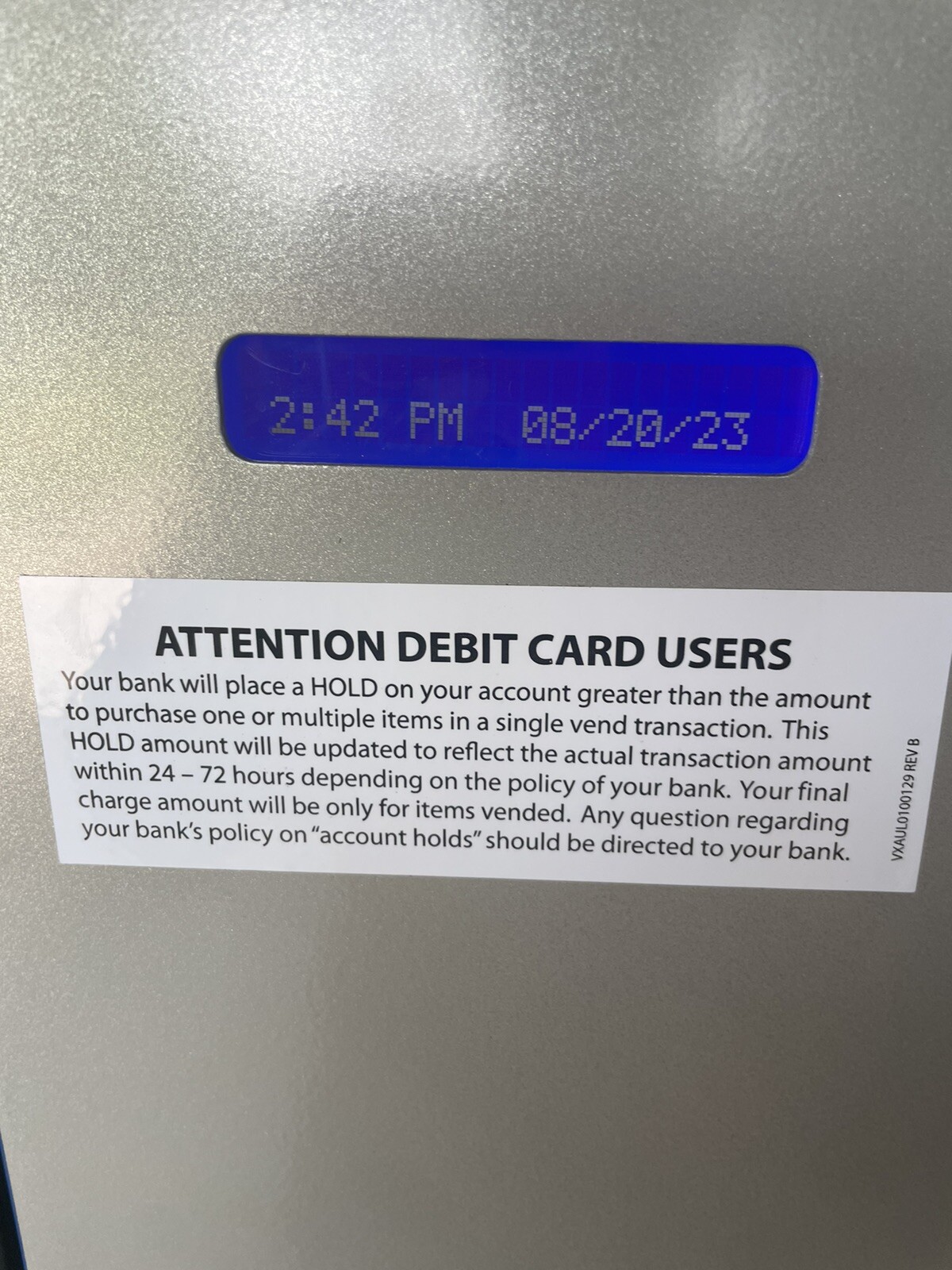 vending machine