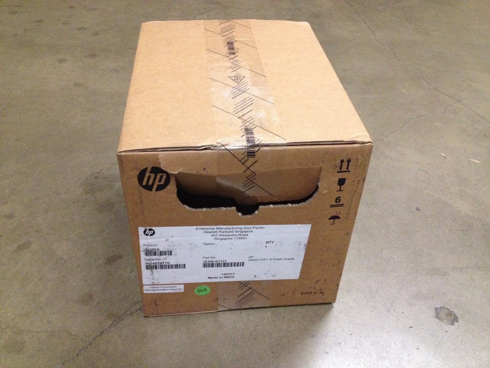 JD362B JD362B#ABA JD362A HPE X361 150W AC POWER SUPPLY HPE RENEW PULL BULK***