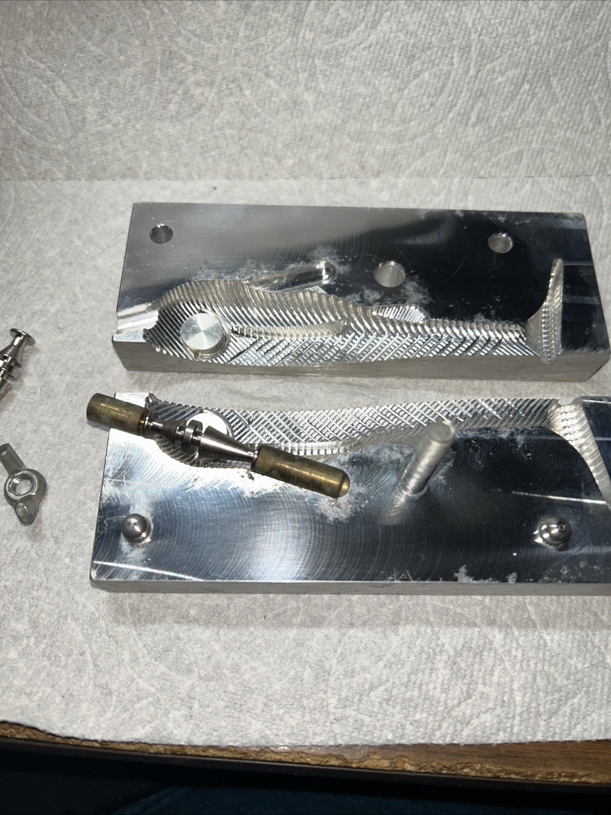 Swimbait Mold - Line Thru, Basstackle 5” Fat Line Thru. Uses BTS Inserts *LOOK*