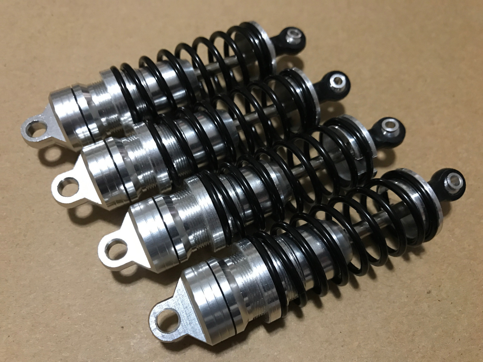 1/10 Traxxas Revo 2.5/3.3  BIG BORE ALUMINUM SHOCKS W/4mm shaft  JC068