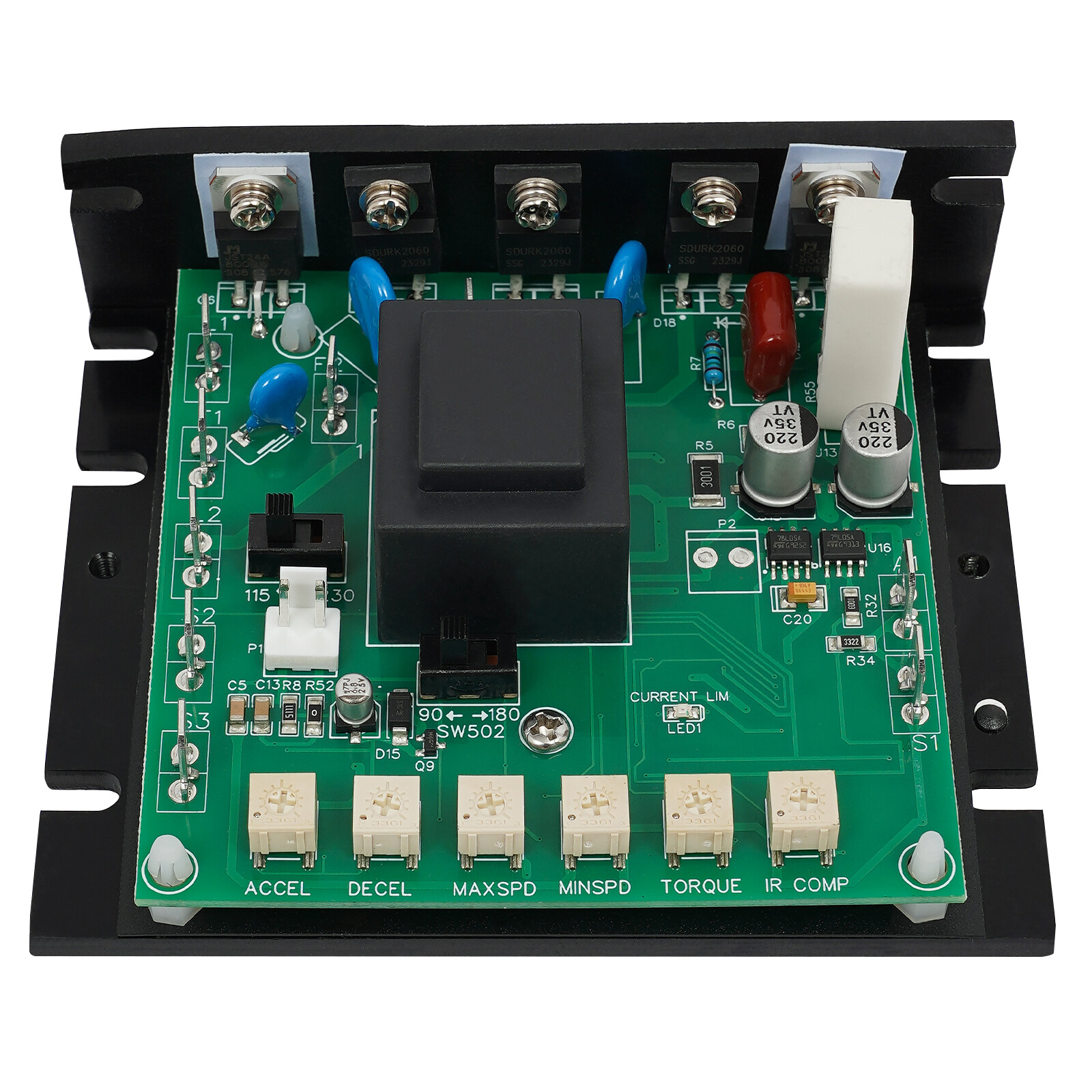 DC Motor Variable Speed Control Module, Speed Controller for Minarik MM23001C
