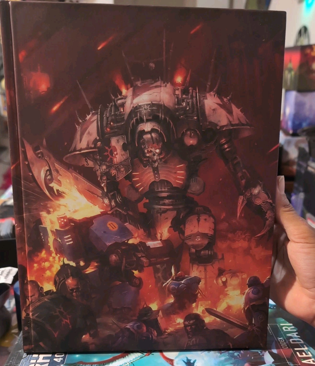 Warhammer 40k: 9th Edition Codex: Chaos Knights -  Hardback Rule Book