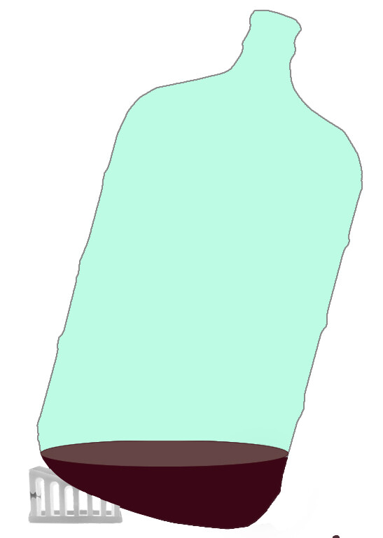 Carboy Wedge