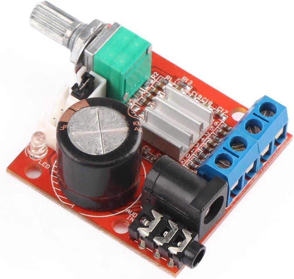 Mini 2.0 Hi-fi Electronic Stereo Audio Assembled Amplifier Portable AMP 10W+10W