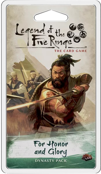 Legend of the Five Rings LCG: For Honor and Glory Dynasty Pack Card Game - New