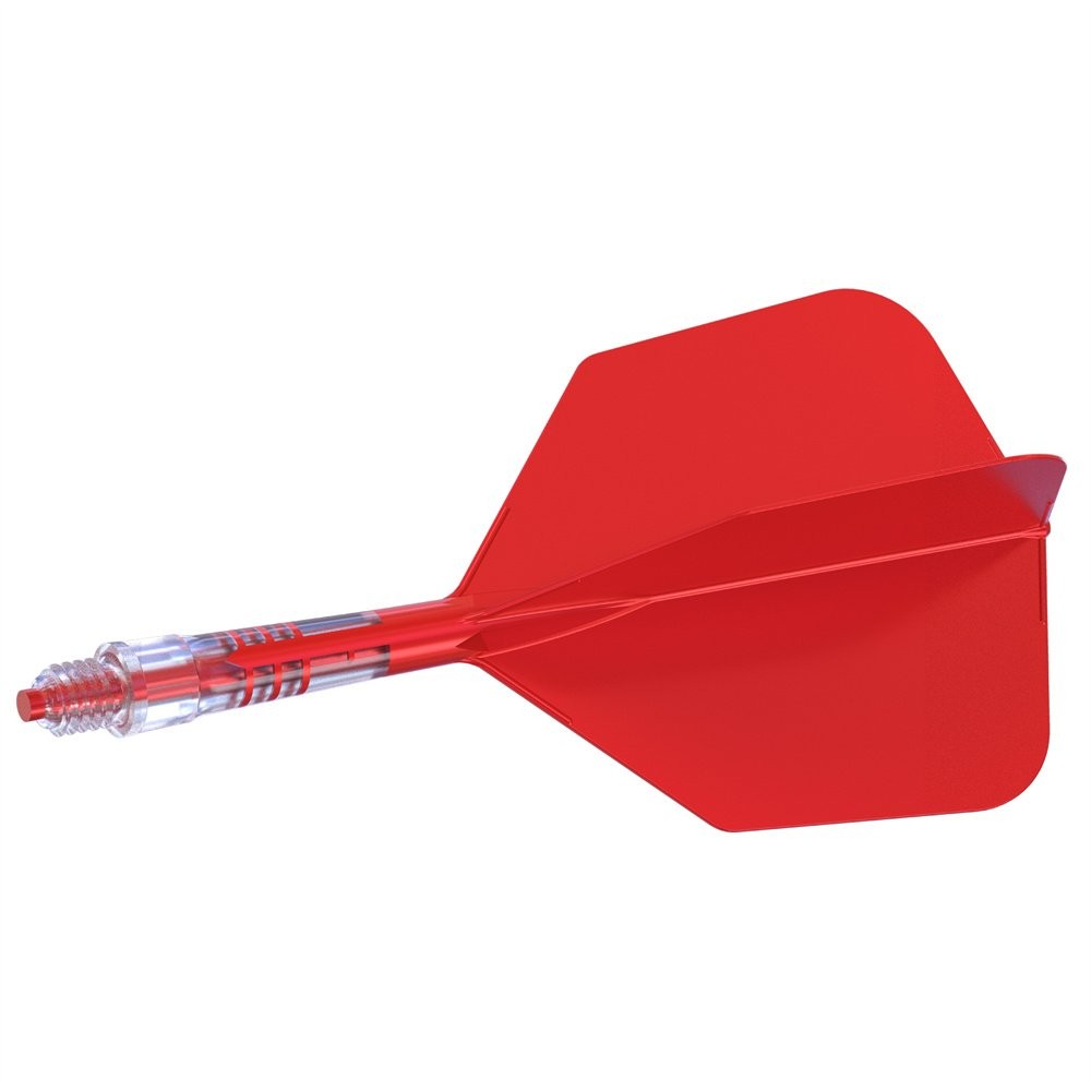 CUESOUL ROST T19 Carbon Integrated Dart Shaft and Flight Big Wing Shape-Red