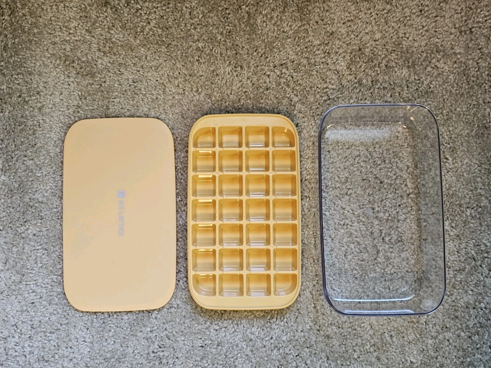 Ice Cube Tray, Scooper & Storage By Ice Lattice, Cold Drinks