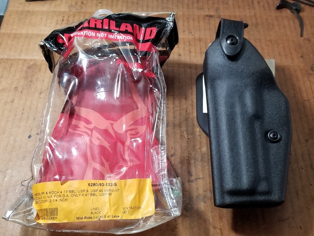SAFARILAND 6280-93-132 MID LEVEL II HOLSTER H&K Heckler & Koch USP LH LEFT