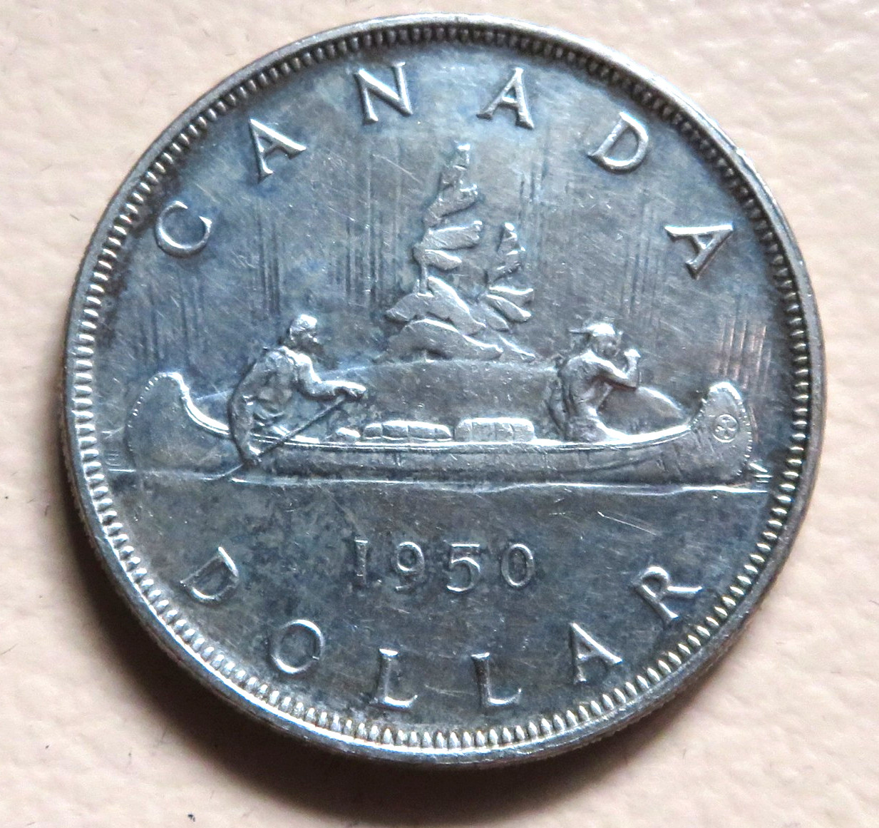 Canada. 1950 Silver - 1 Dollar..   Arnprior Issue.. gEF/aUNC - Near Full Lustre