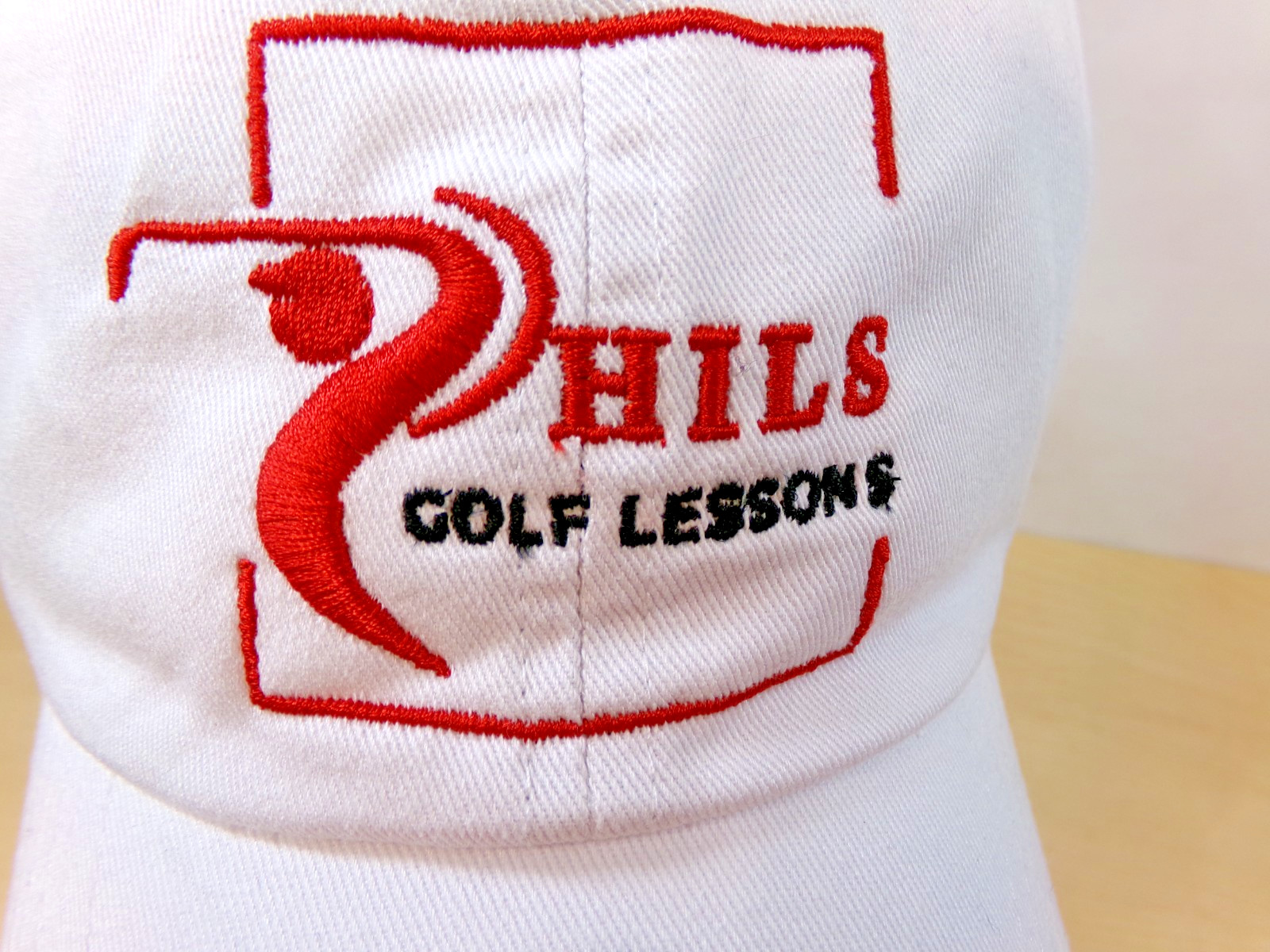 '47 Brand Cap Hat White Phils Golf Lessons Adjustable Strap Phil Carbone New
