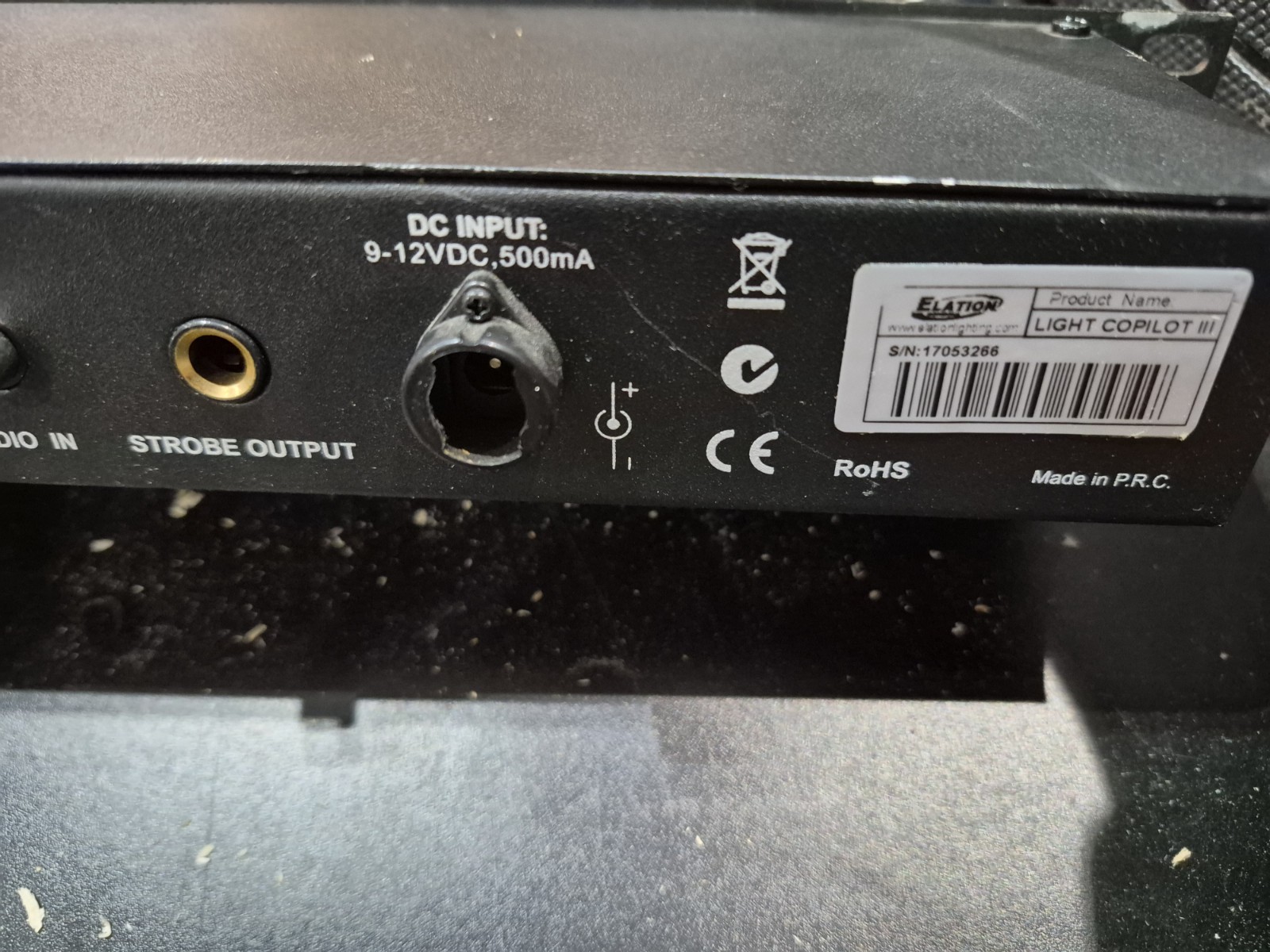 Elation LIGHT COPILOT II Lighting Control System 16 channel untested head only.