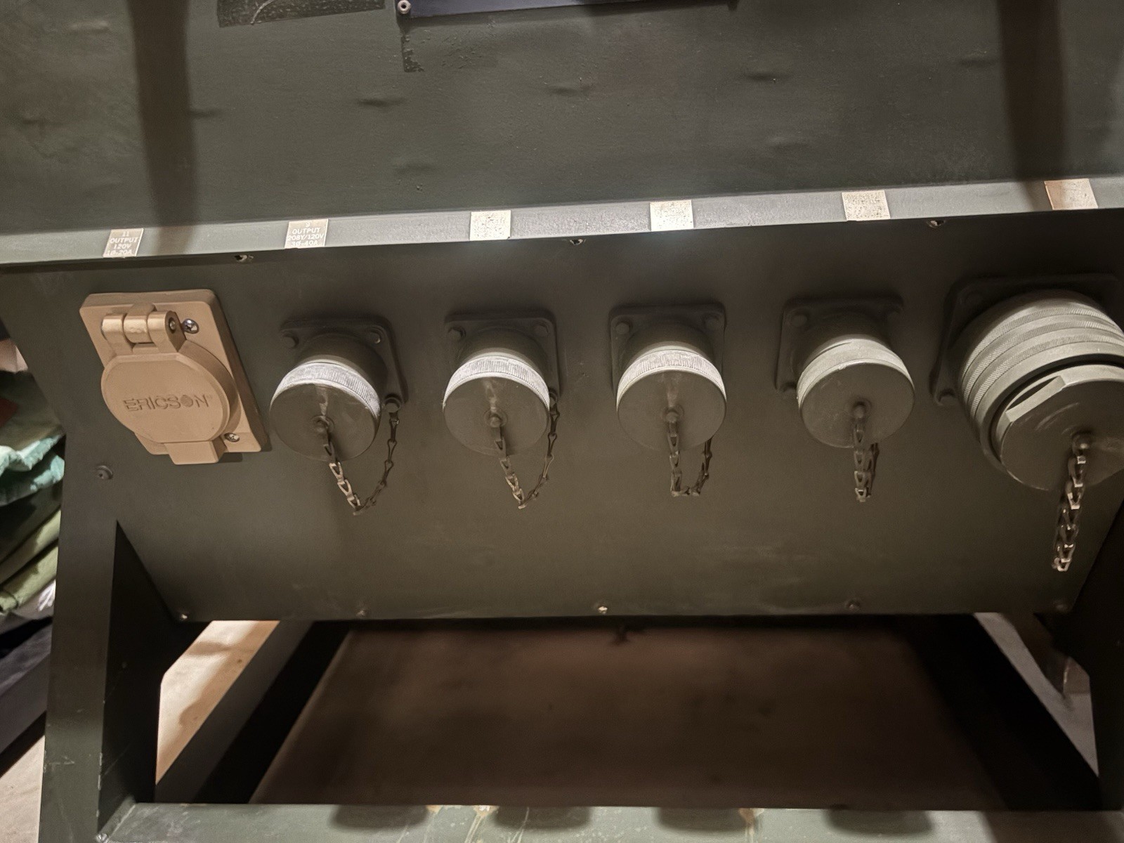 Military Portable Generator Power Distribution Box
