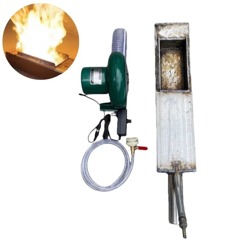 220V Waste Oil Burner Oil Stove Cooking Heating Furnace Burning Tool