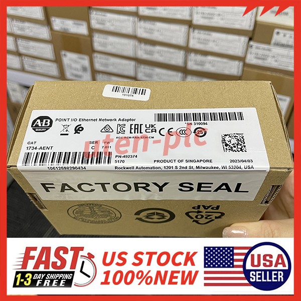 Factory Sealed-2023 1734-AENT /C Point I/O Ethernet Adapter US Ship 1734AENT