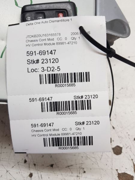 HV Hybrid Computer Control Module 89981-47210