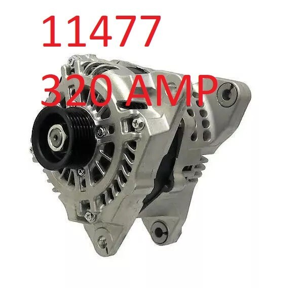 320 Amp Alternator High Amp Ram 1500 V8 5.7  VIN T 2014-2023 11477