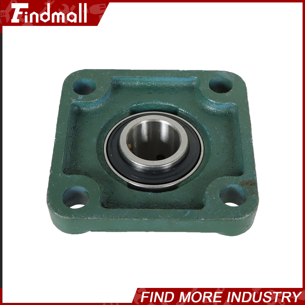 4 PCS UCF205-16 Solid Base Pillow Block Flange Bearing 1" Bore 4 Bolt