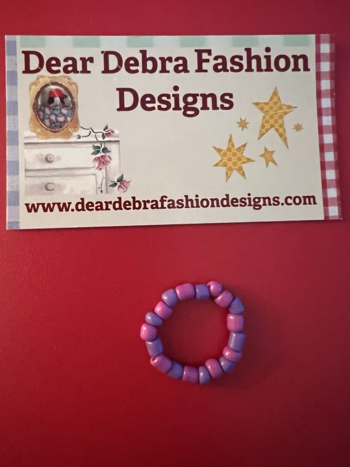 Beaded Ring One Size Fits All