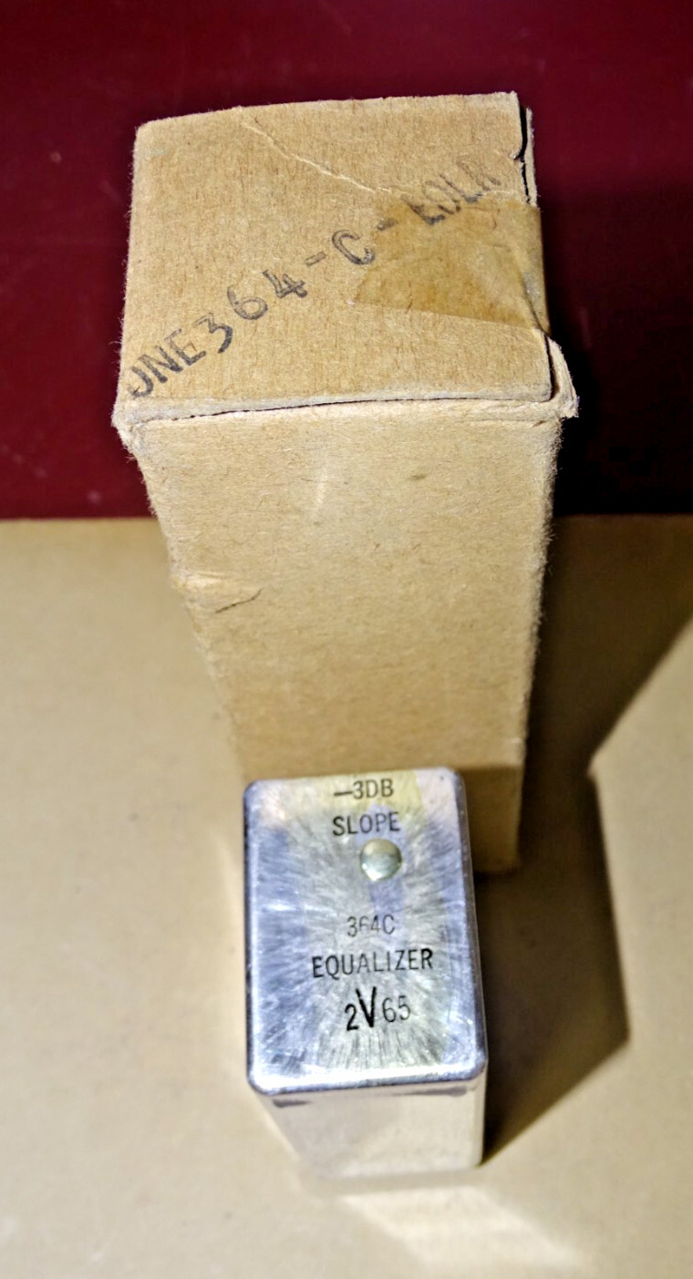 Western Electric Type 364C Equalizer, NOS, -3DB