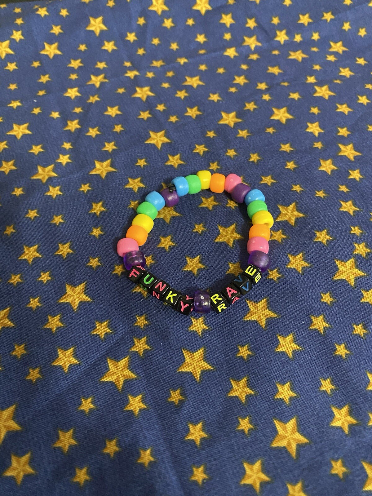 Funky Rave Colorful Bracelet - Handmade