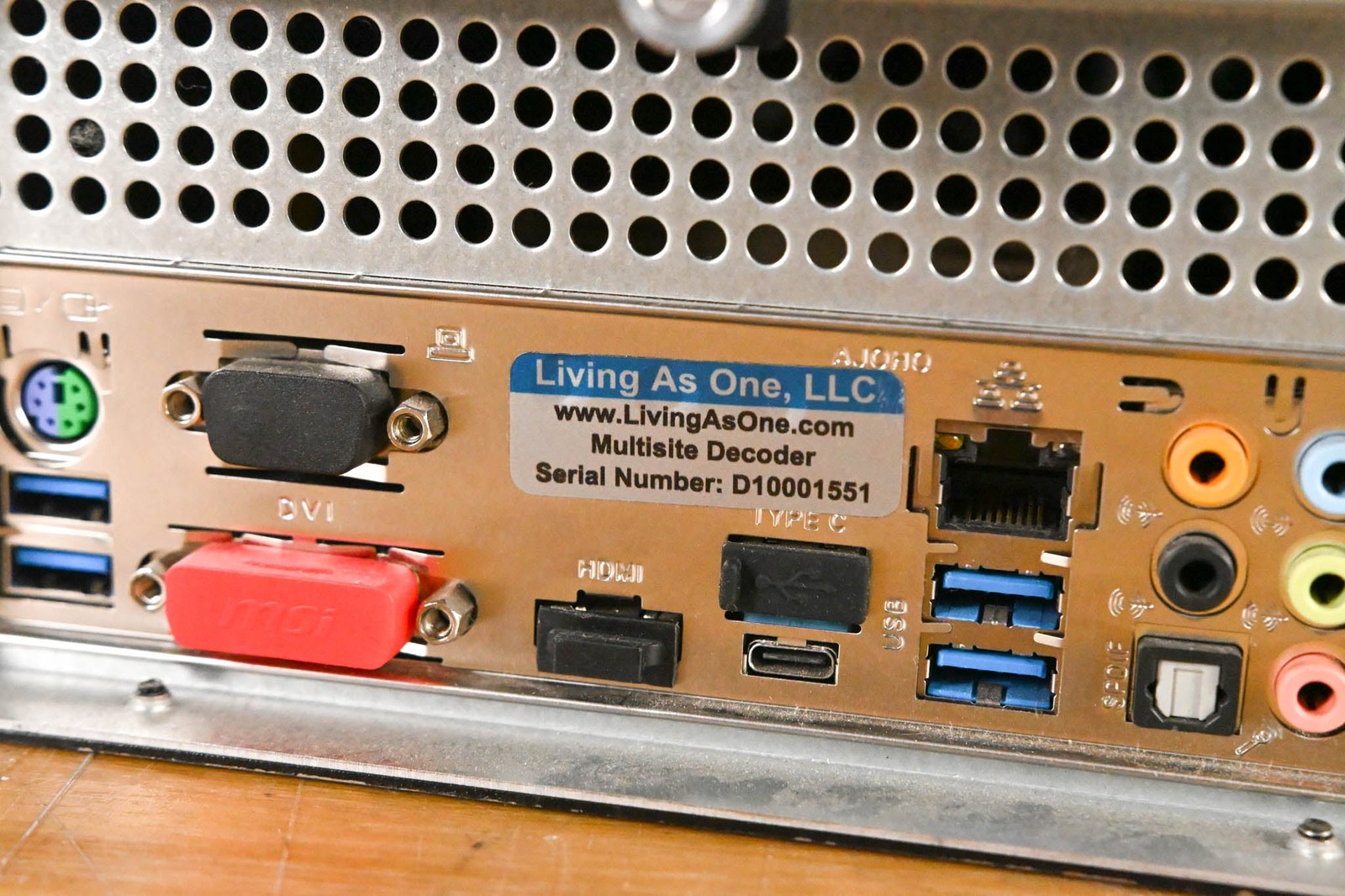 Living As One (Resi) D1000 Multisite Decoder CG01YV6