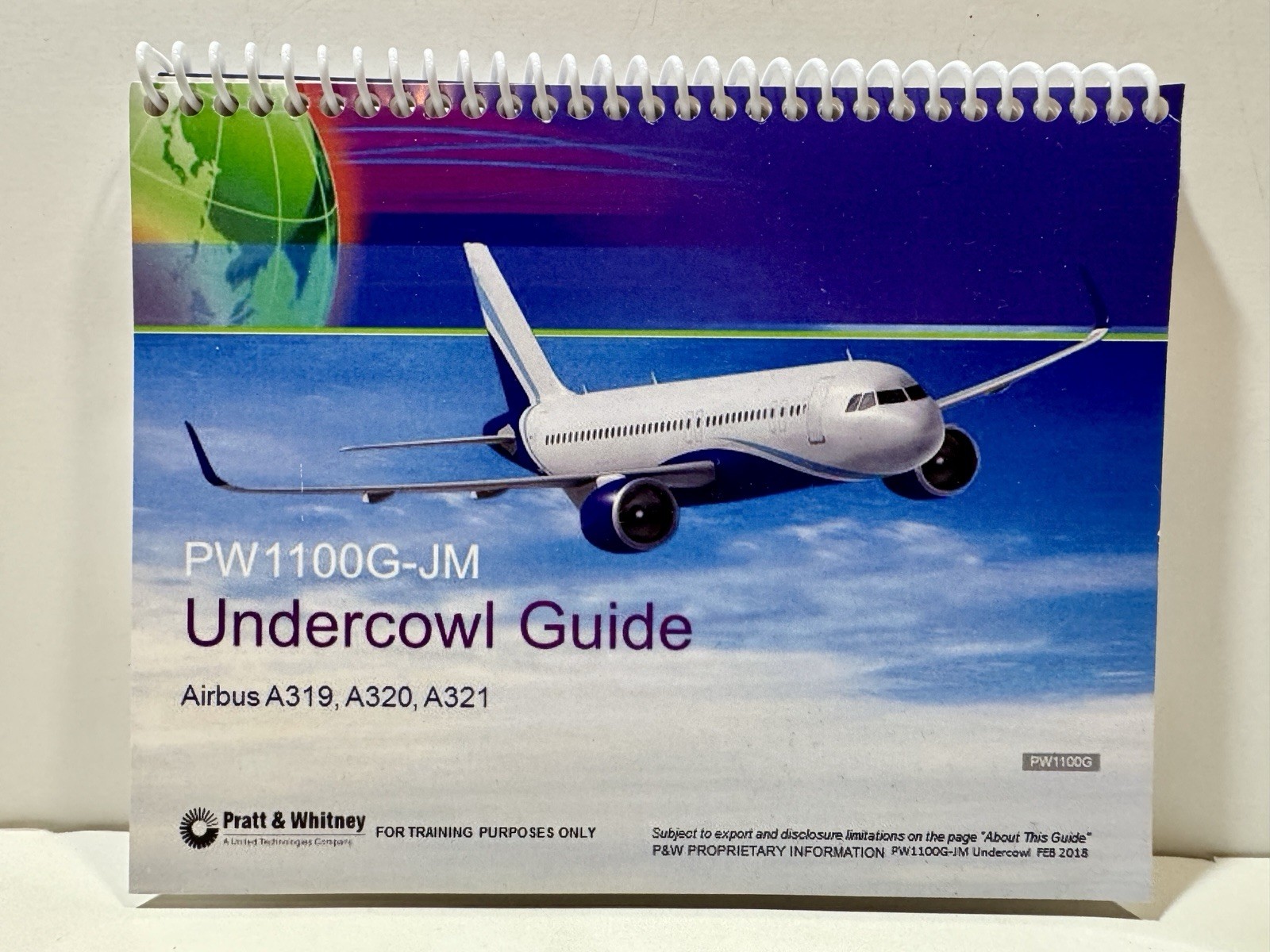 Pratt & Whitney Maintenance Training Manual Airbus A319, A320, A321 PW1100G-JM