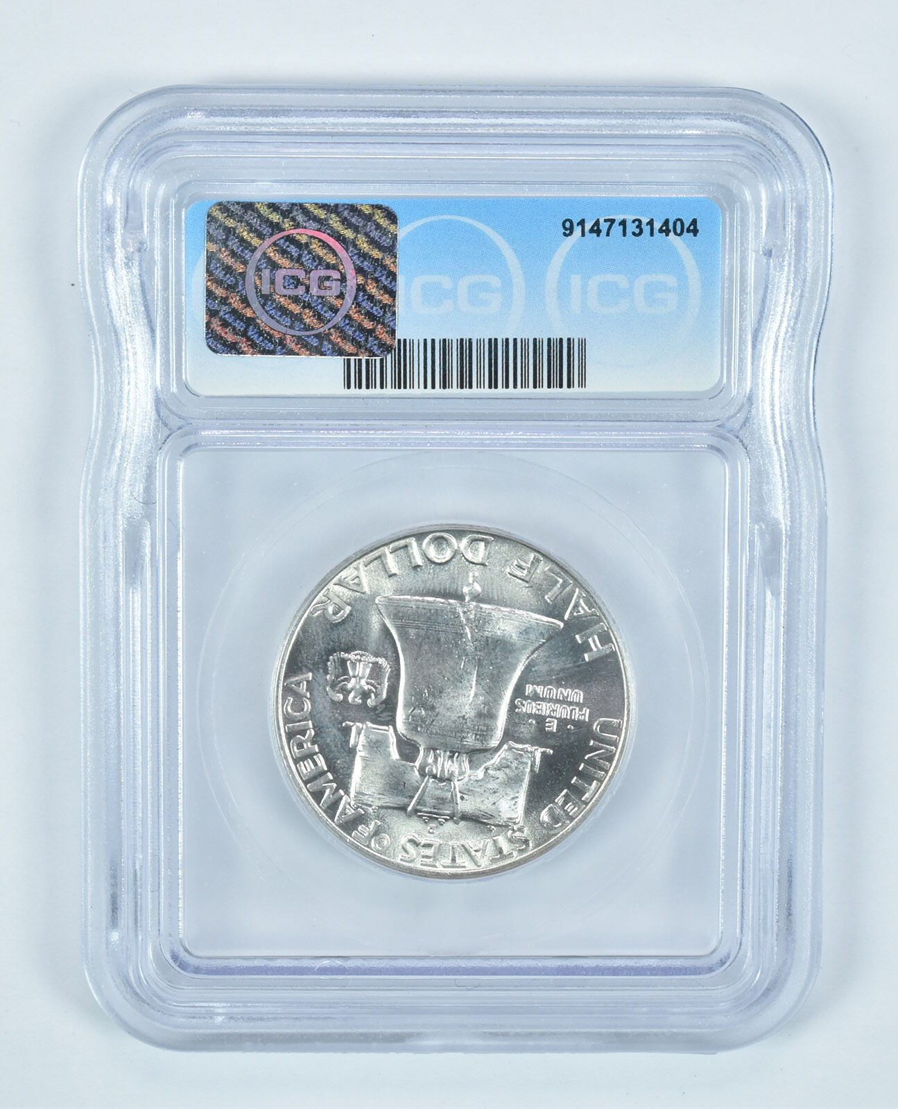 1960-D Franklin Half Dollar MS65 ICG
