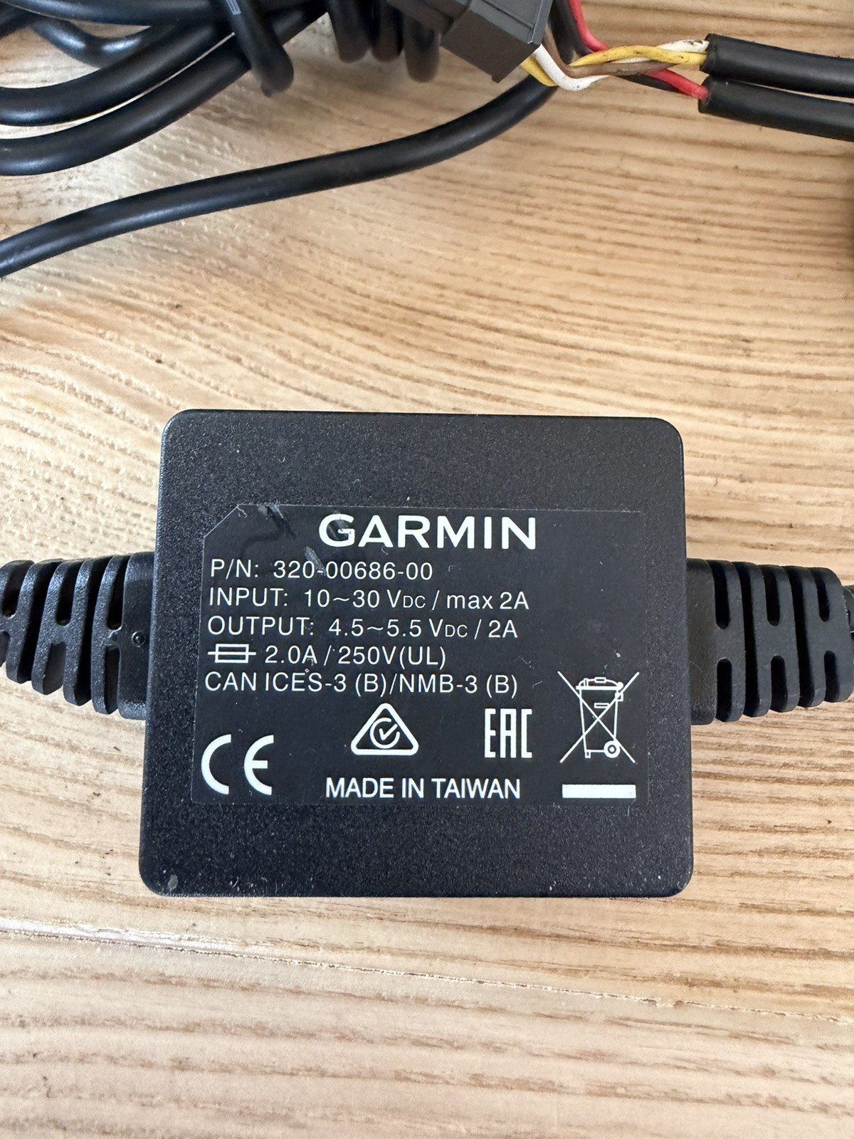 Garmin Data Cable for GPS Fleet Management FMI 15 320-00686-00 Part#010-11232-10