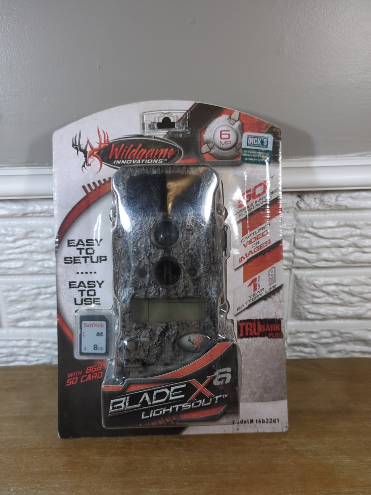 Wildgame Innovations Blade X 6 Micro Digital Trail Camera (Tree Bark Texture)