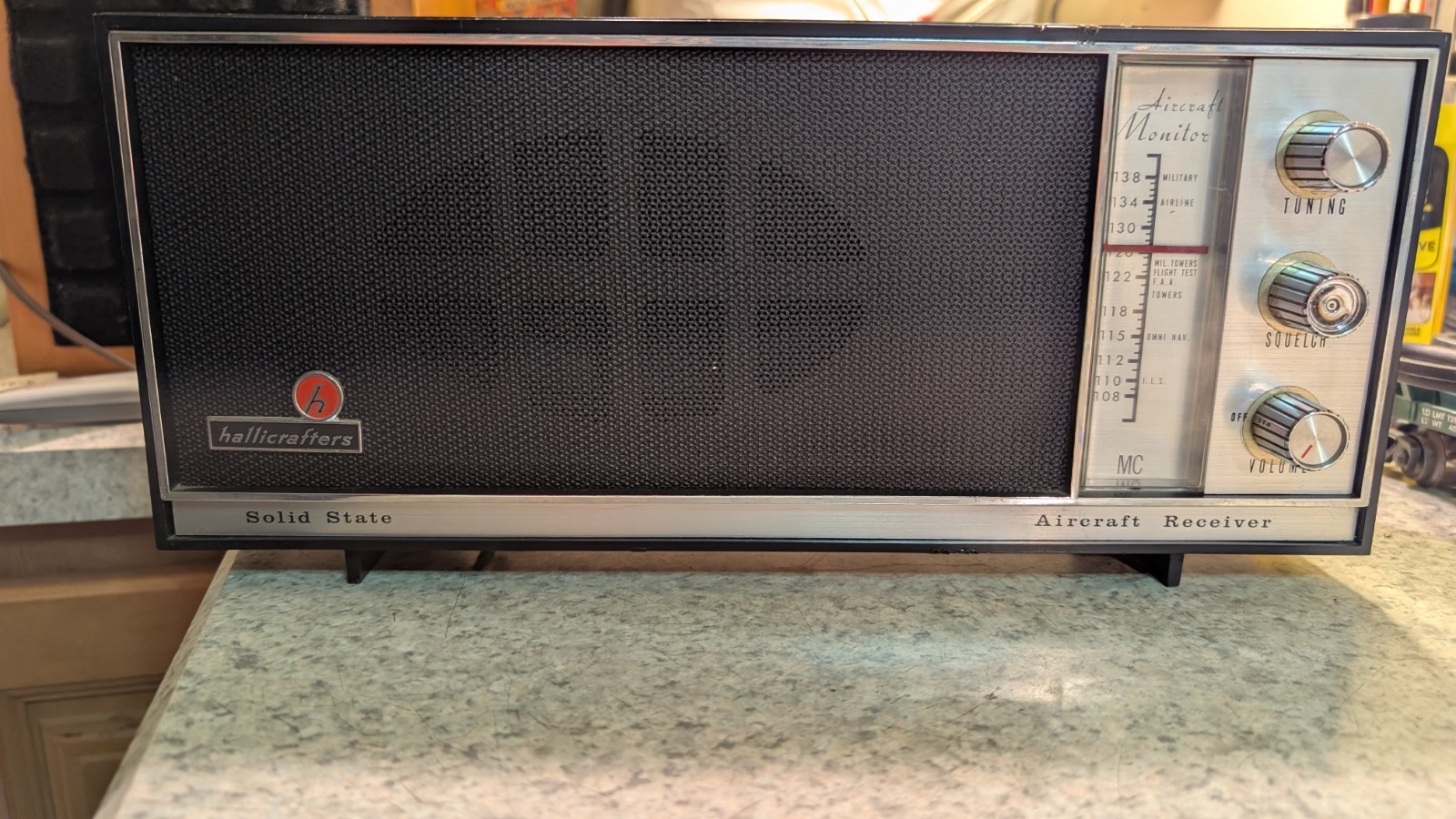 Hallicrafters CRX-104 Aircraft Receiver tested and working
