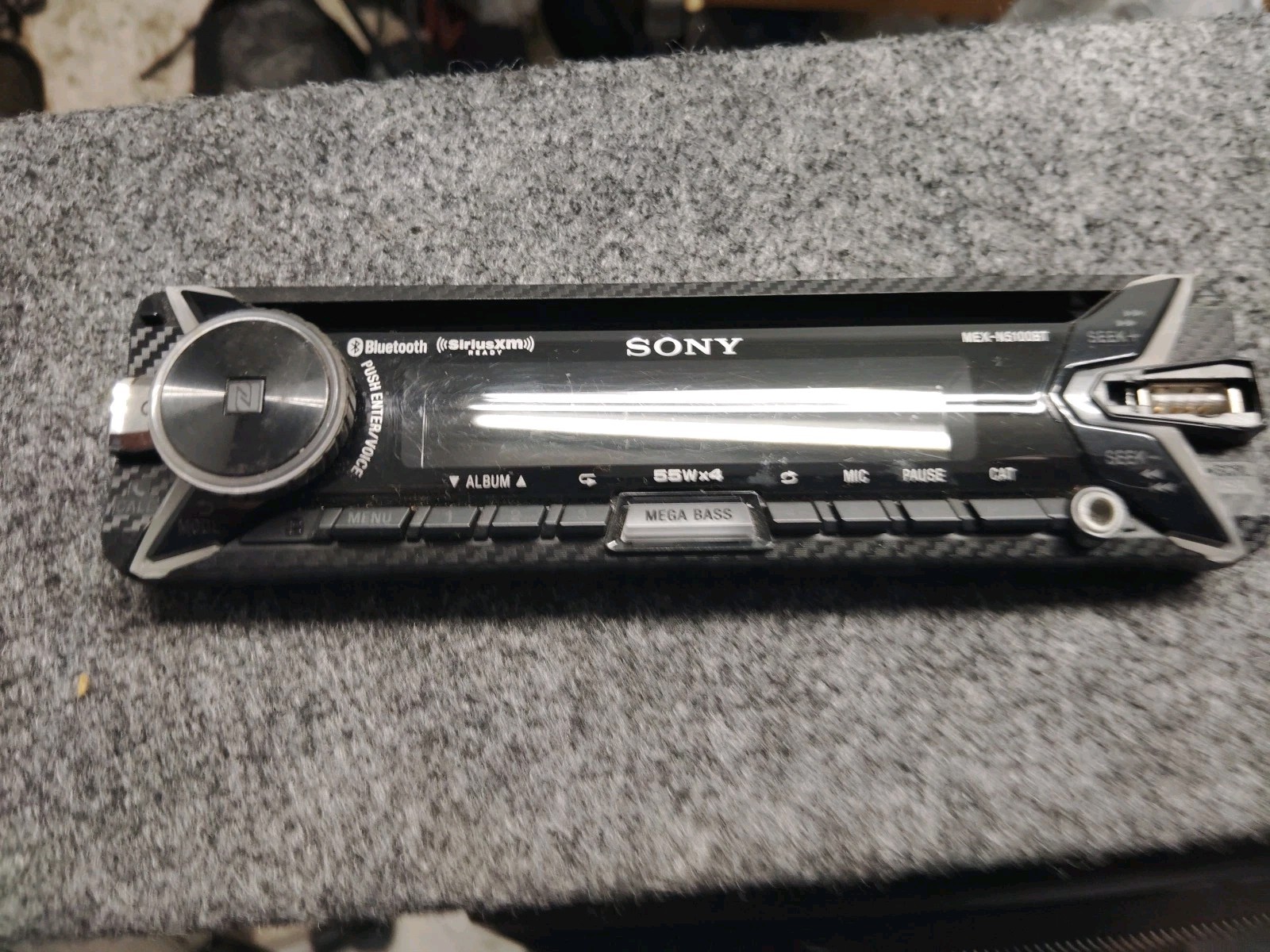 SONY MEX-N5100BT  FACE PLATE ONLY Used