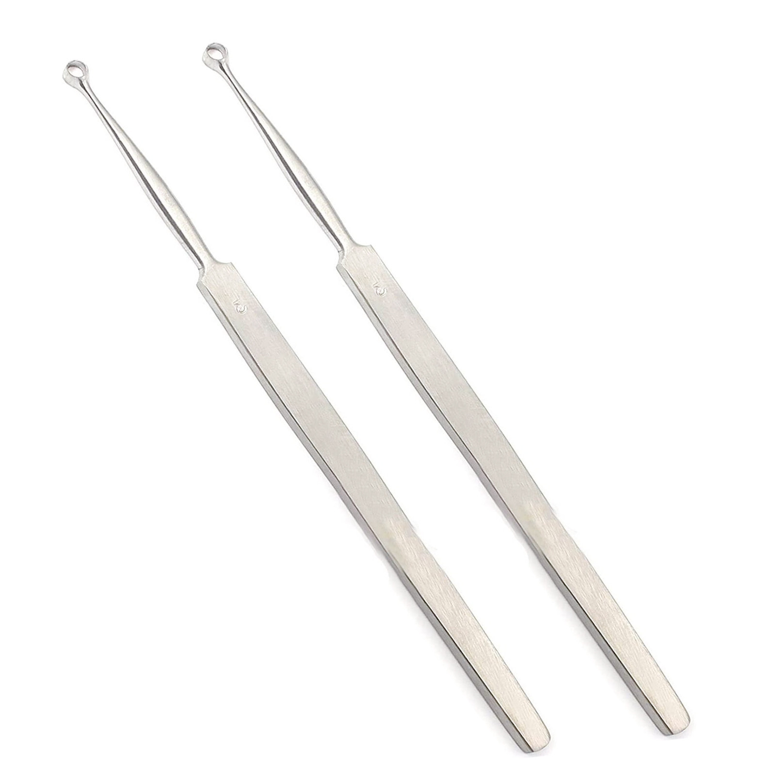 Fox Dermal Curette 3mm Surgical Dermatology  Instruments (2 Pcs)
