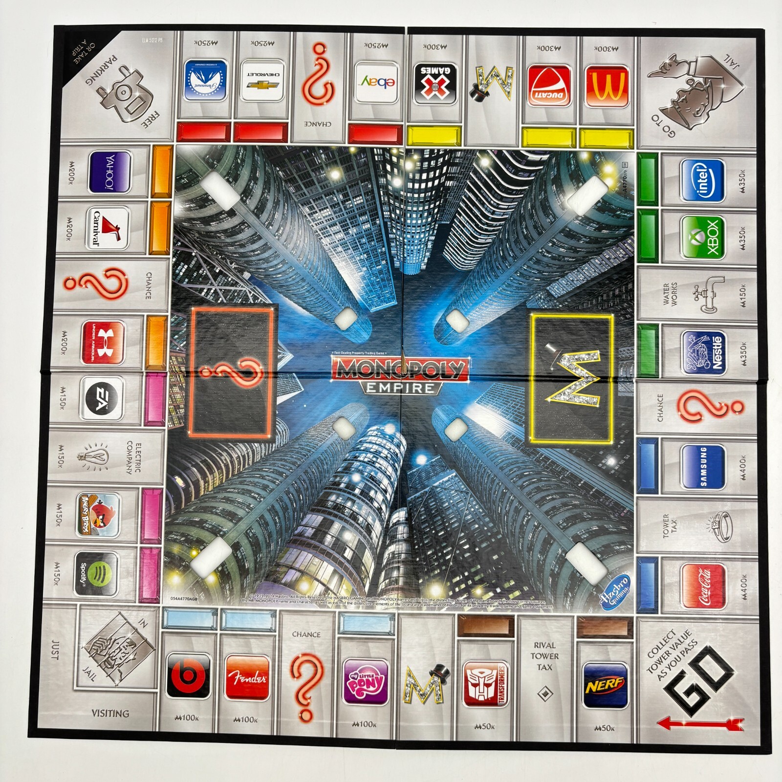 Monopoly Empire Gameboard 2014 Replacement Pieces Parts