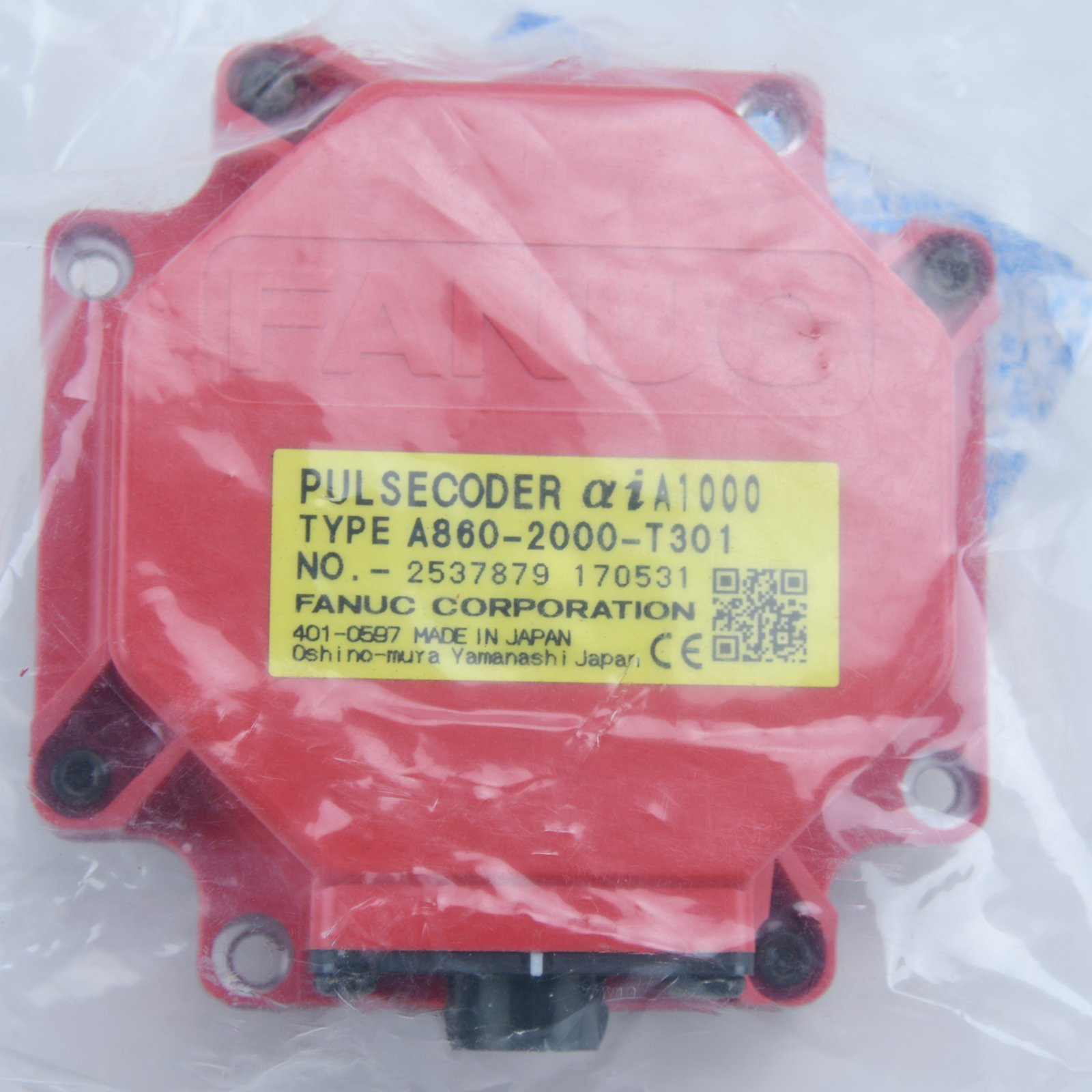FANUC A860-2000-T301 Pulse Coder Encoder A8602000T301 New In Box