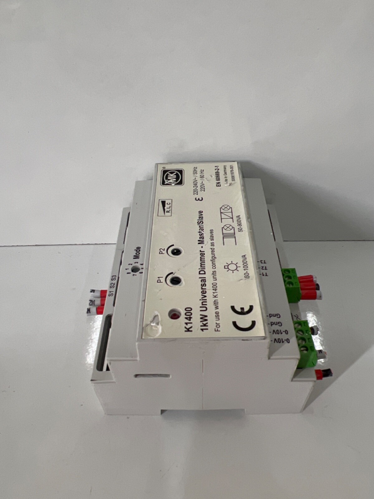 MK K1400 1kW universal Dimmer-Master/Slave , EN60669-2-1