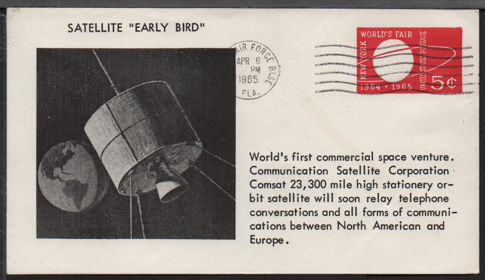 ✔️ USA EXCELLENT VALUE RARE SATELLITE LUNAR ORBITER SPACE NASA ROCKET COVER