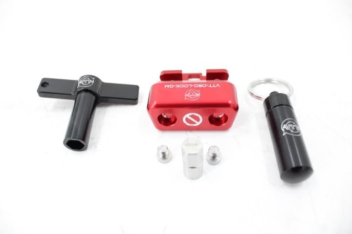 VTT OBD-Lock ODB Port Locking Tool (Non-GM Model) Version 2 red