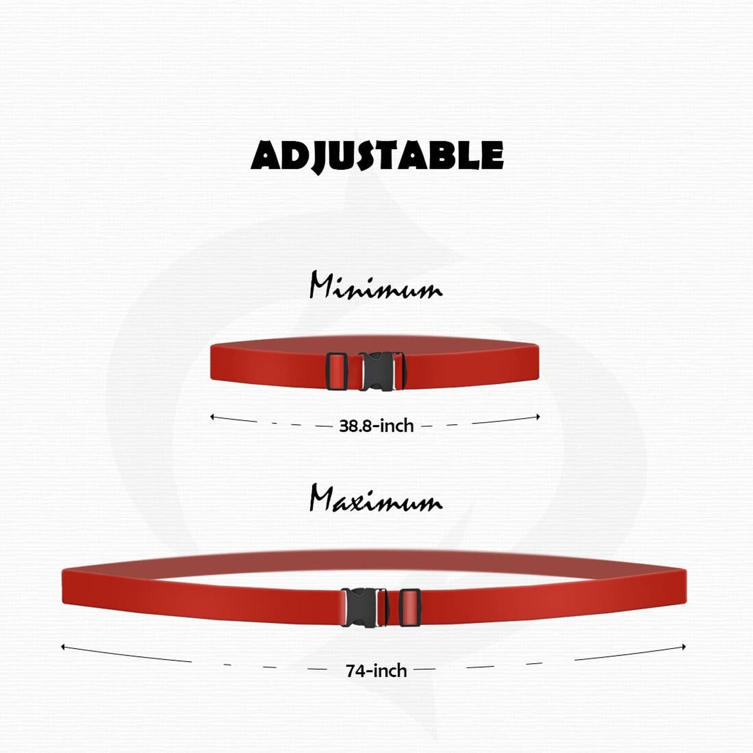 4pcs 74″×2″Luggage Straps for Suitcases,Adjustable Suitcase Str