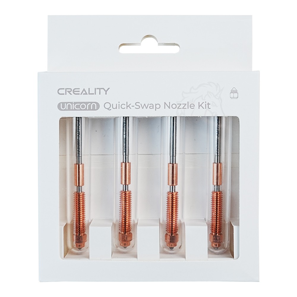 Creality "Unicorn" Quick-Swap Nozzle Kit 0.4/0.6/0.8mm for K1C/Ender-3 V3 Plus
