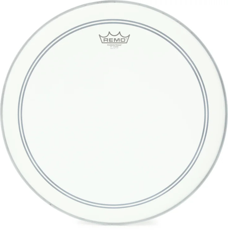 Remo Powerstroke P3 Coated Batter Drumhead - 18-inch
