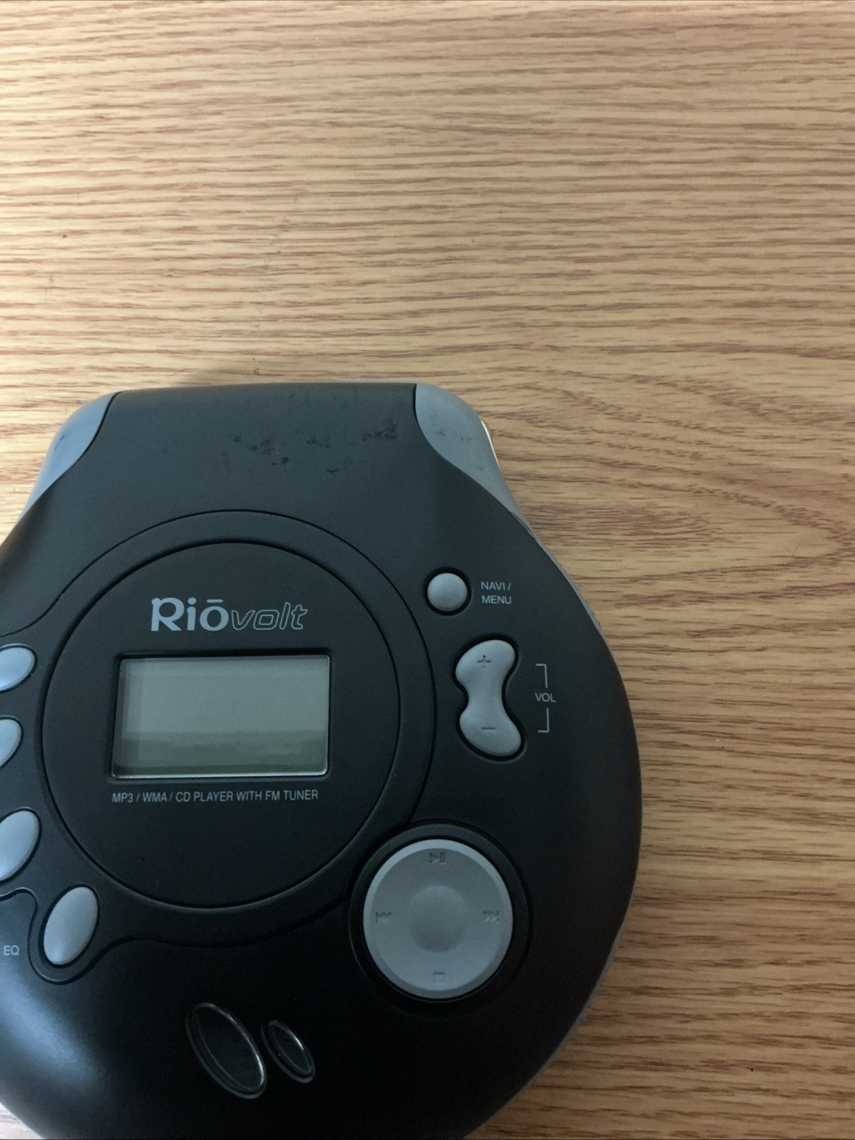 Riovolt SP250 Remote CD Player w/Leather Case READ UNTESTED