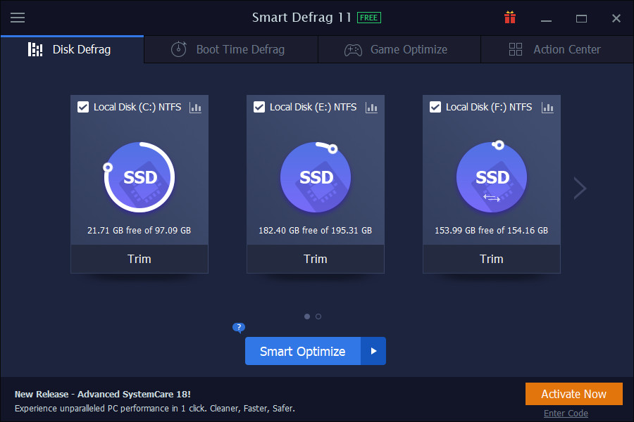 IObit Smart Defrag 11 - 3 PC 1 Year - [Download]