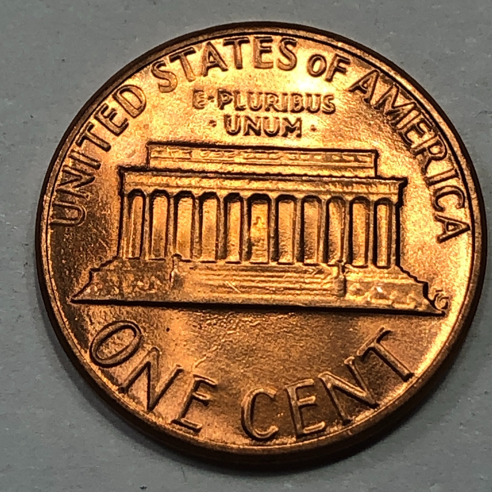 1982 D - Lincoln Memorial Cent - Small Date Zinc