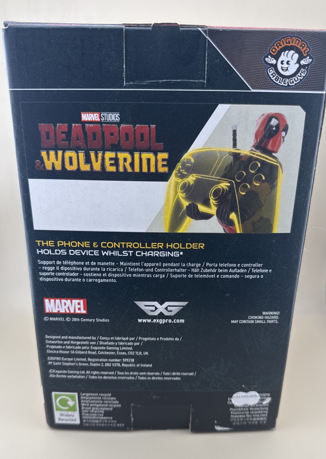 Exquisite Gaming Cable Guys Original Phone& Controller Holder DEADPOOL Marvel