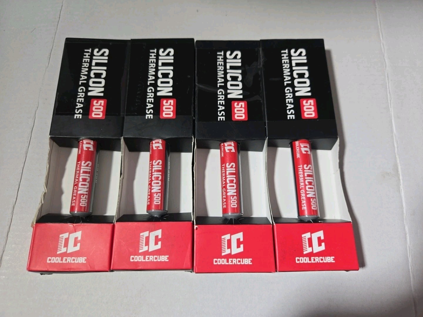 COOLERCUBE Silicone thermal grease 500 6G per syringe, 4 syringes