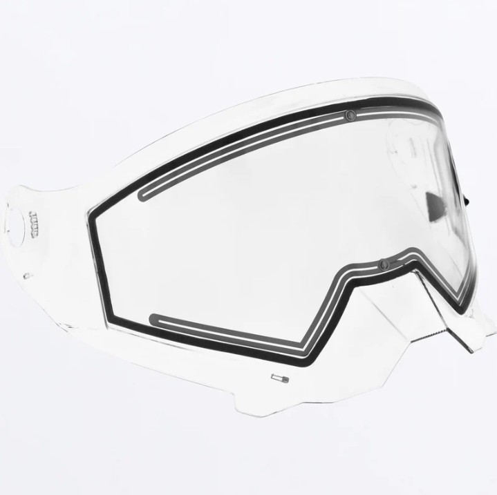 FXR Clutch X Snowmobile Helmet Replacement Electric Heated Shield 231740-0000-00